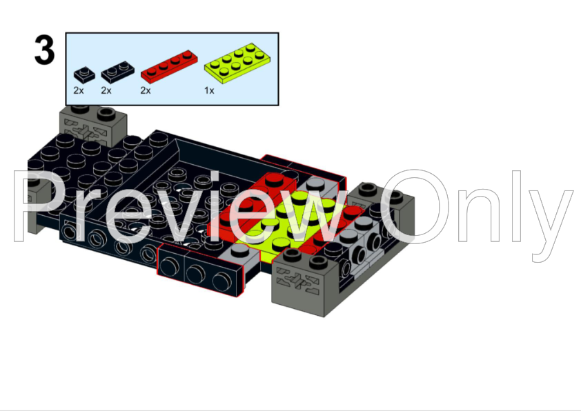 LEGO MOC 76899 Lamborghini Aventador by KMPMOCS Rebrickable