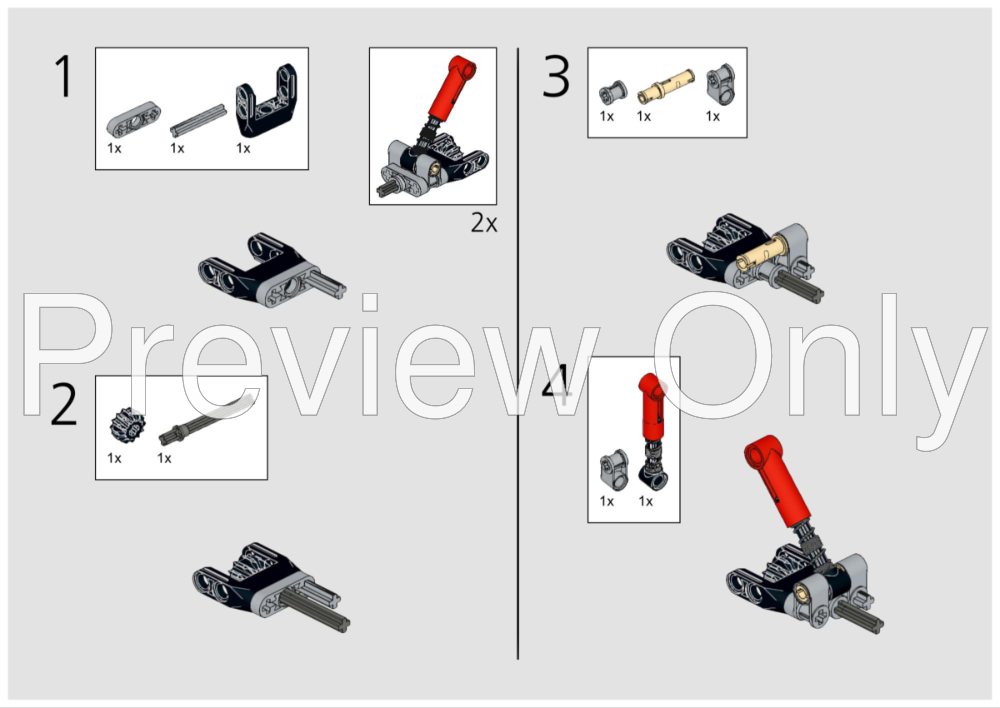 LEGO MOC chassis by Whathetech Rebrickable Build with LEGO