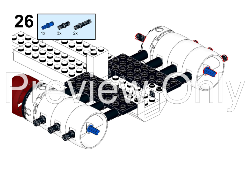 LEGO MOC Z95 Headhunter by RavensLegoMocs Rebrickable Build with LEGO