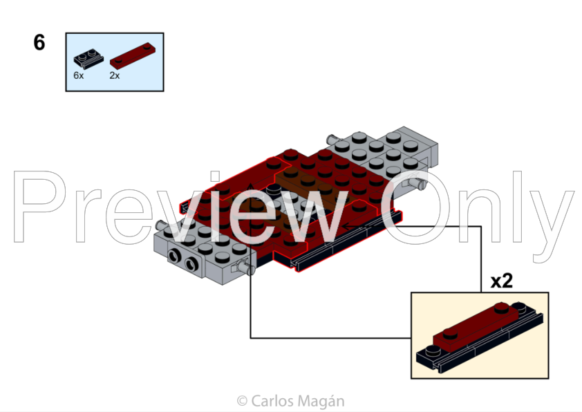 LEGO MOC 10290 Classic Pickup - Minifigure Scale by _magan_ LEGO MOC 10290 Classic Pickup - Minifigure Scale by _magan_