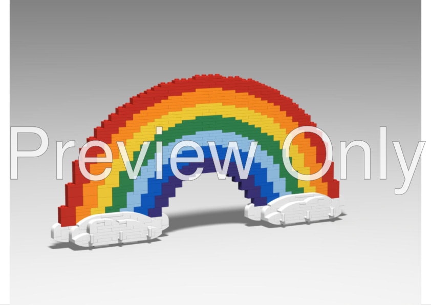 Lego rainbow instructions hot sale