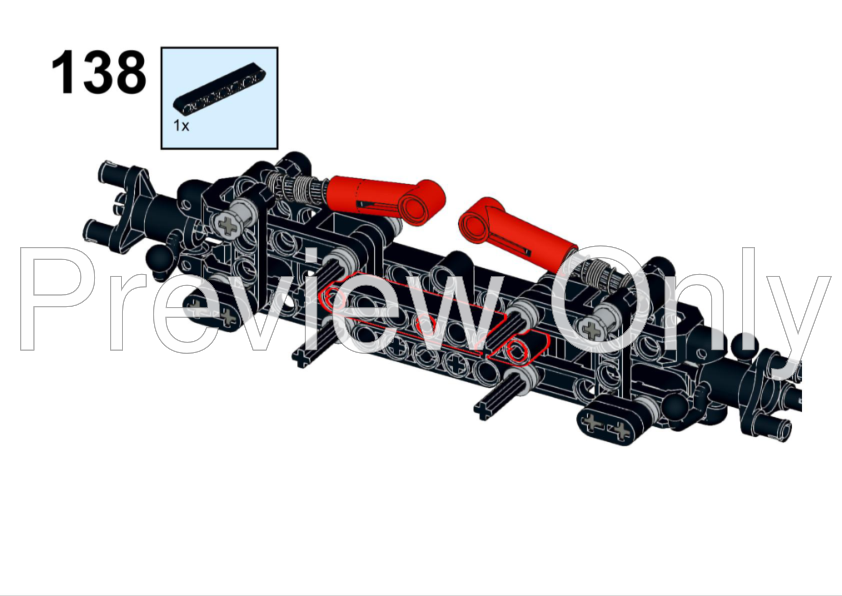 MOC Ferrari Enzo 8653 MOD 1:10 Scale by Lukas2020 | Rebrickable - Build with LEGO