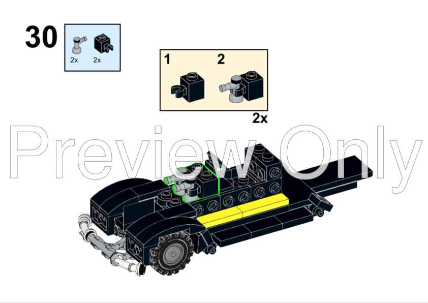 2024 MOC GMC building bricks (JCMORC40)