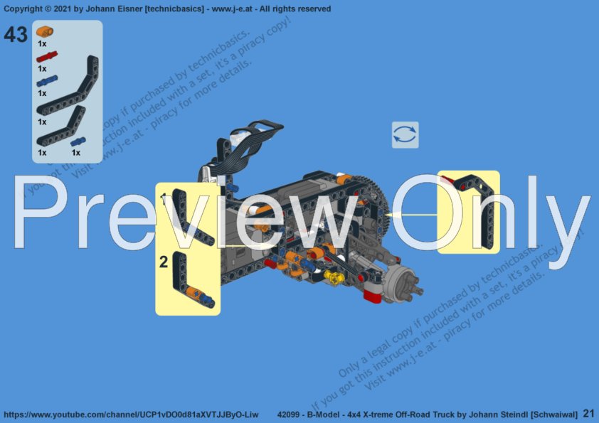 Lego 42099 b online model instructions