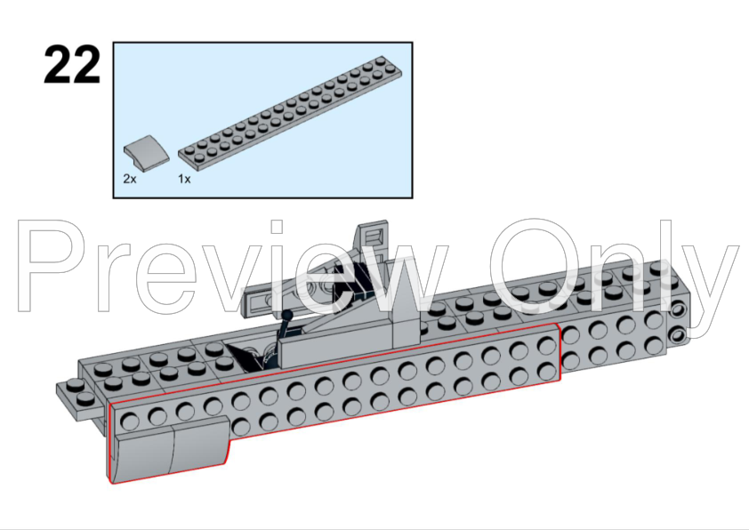 LEGO MOC FA-18 E Super Hornet by simonelovisa01 | Rebrickable - Build ...