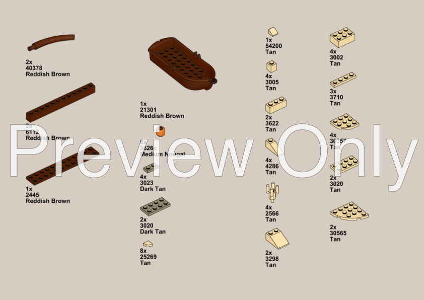 LEGO MOC Pirates of Barracuda Bay Frame by Bejkrools