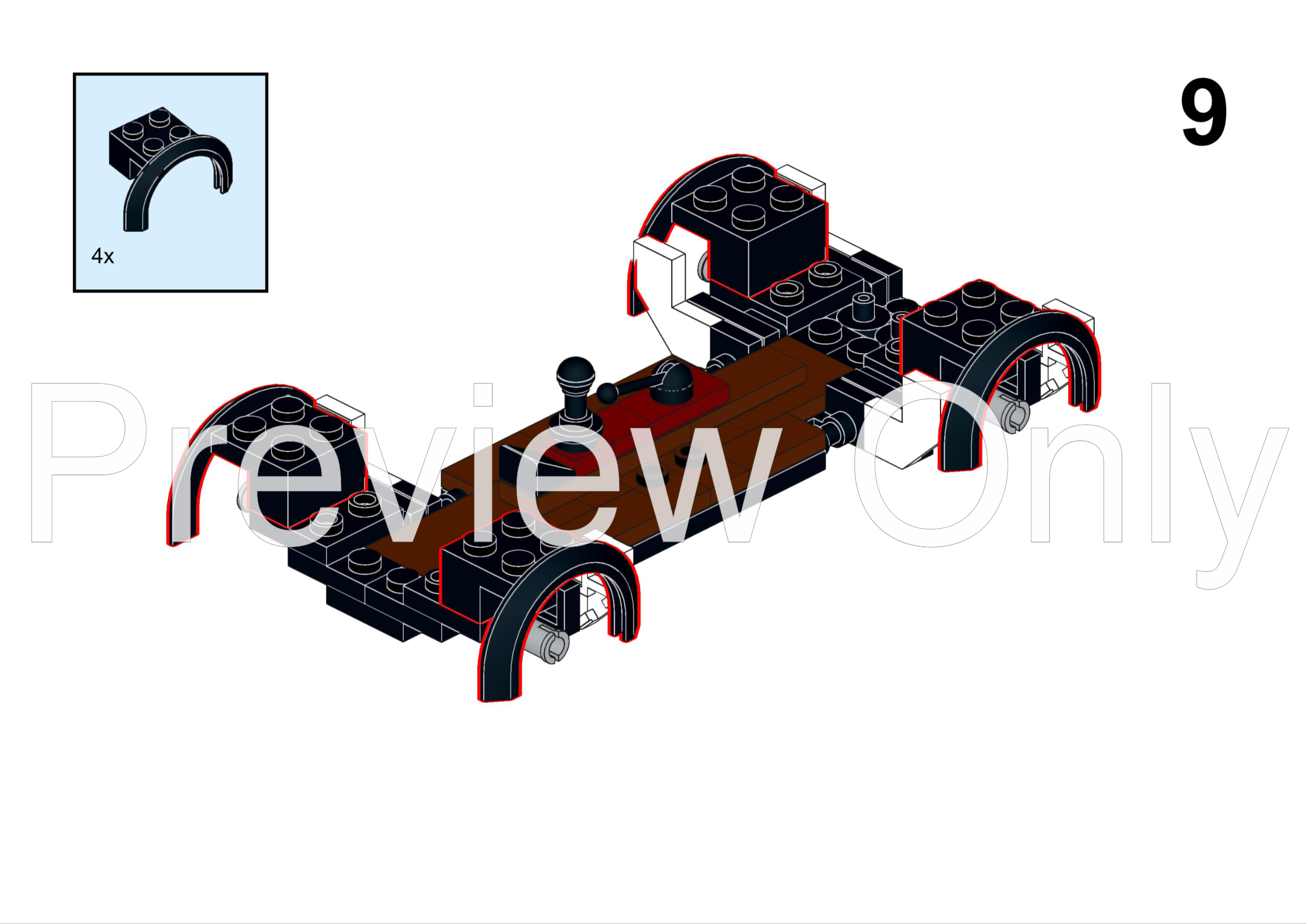 LEGO MOC Toyota AE86 Sprinter Trueno GT-APEX (InitialD Final stage