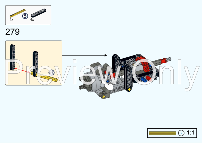 LEGO MOC 42129 Jeep Trailcat 4x4 - RC alternate build by timtimgo