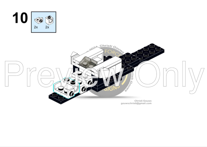 LEGO MOC-88384 Indycar 1993 NHF Mansell Oval Spec by