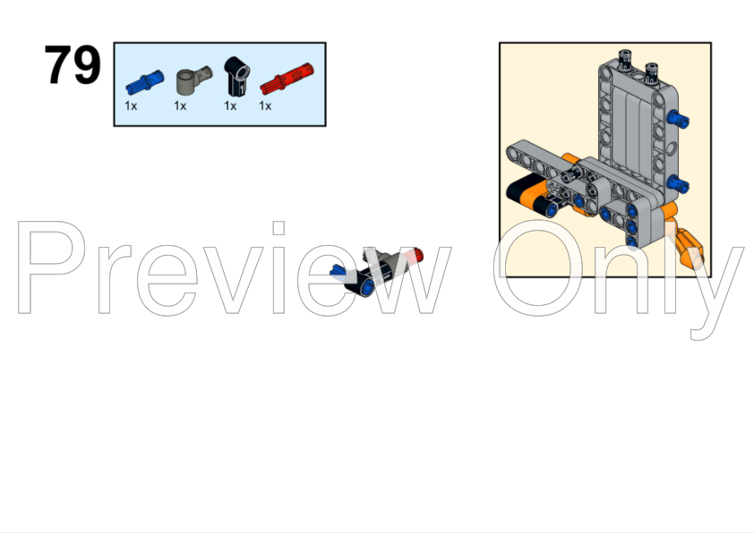 LEGO MOC Scissors Lift Truck by legoRookie2021 Rebrickable Build