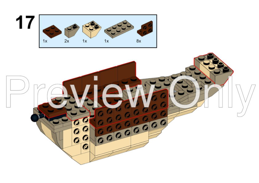 Instructions for Custom LEGO Dragon Uldrak the Cruel – B3 Customs