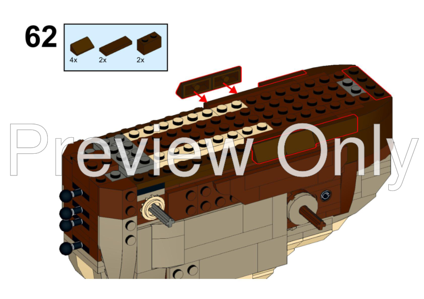 LEGO MOC Dragon (Wyvern) by tomclarke
