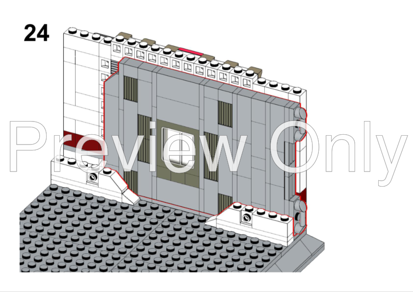 LEGO MOC Rogue One - Vaders End Scene by Moddy84 | Rebrickable - Build