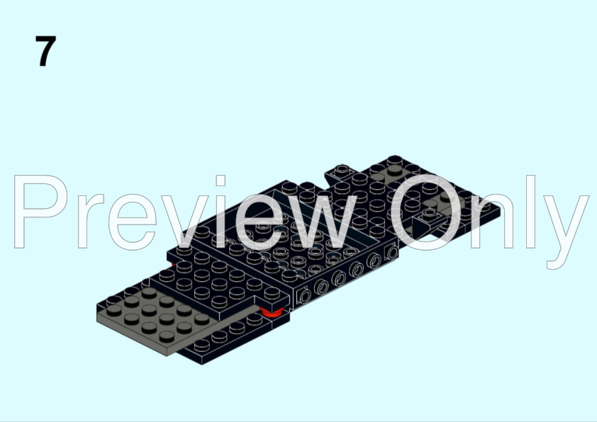 LEGO MOC Lamborghini Diablo - Speed Champions 8 Studs wide