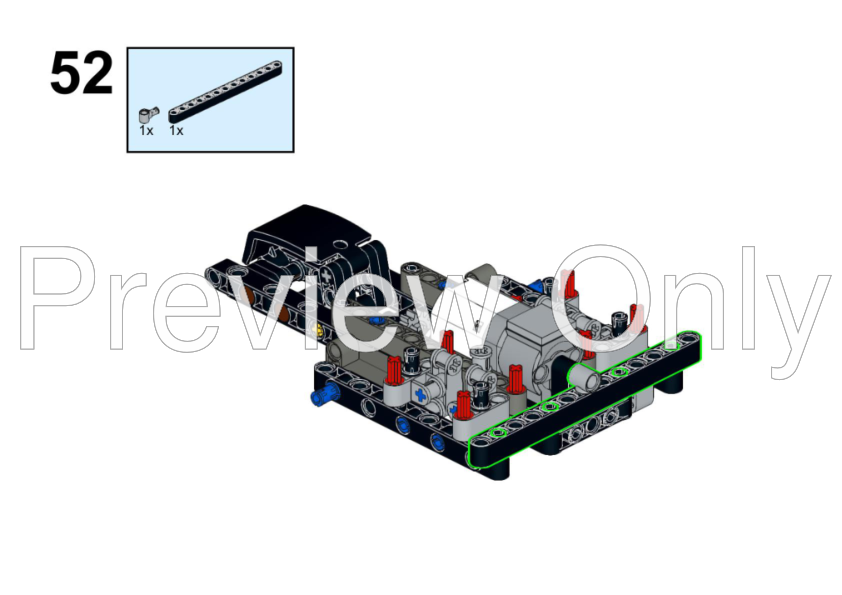 LEGO MOC 42129 C model - Jeep Wrangler by gyenesvi