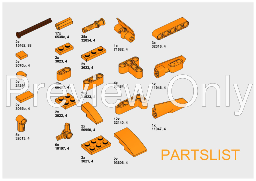 LEGO MOC 42126 Bmodel Formula 1 Car by Roelofs Creations Rebrickable