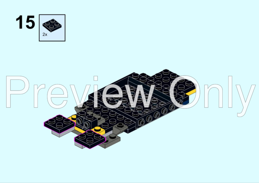 LEGO MOC Maserati MC12 - Speed Champions 8 Studs wide by AbFab74