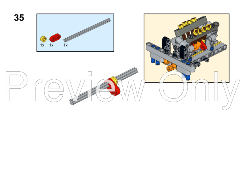 Lego technic hot discount rod instructions 42093