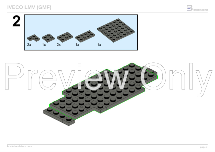 LEGO MOC IVECO LMV (GMF) by brickstand | Rebrickable - Build with LEGO