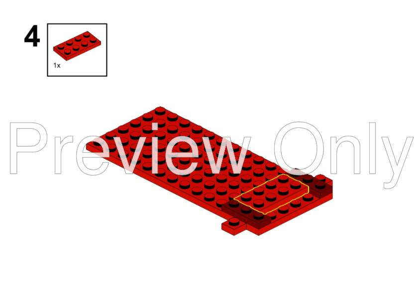 LEGO MOC Christmas Tree Truck by AncientLoulou Rebrickable Build