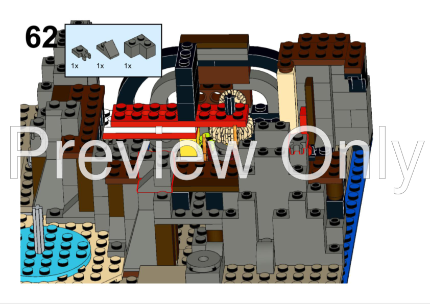 LEGO MOC 70751-1 Temple of Airjitzu Modular MOD by jaredhinton