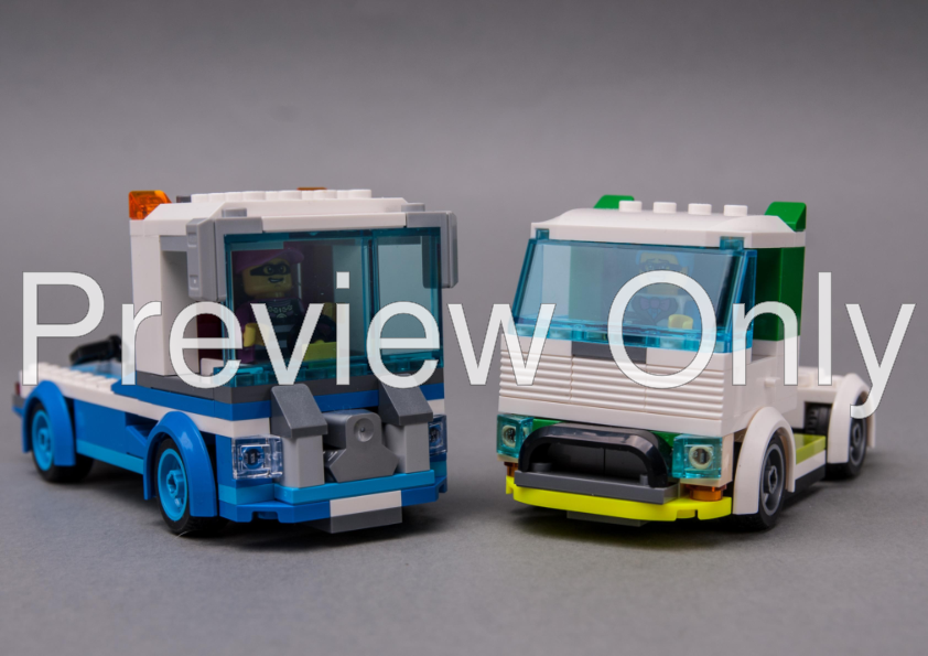 LEGO MOC 60314 Trucker Nation by Keep On Bricking Rebrickable