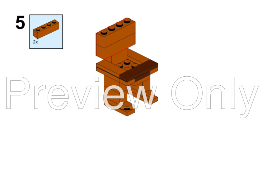 LEGO MOC Bricheadz: Fnaf 1: Golden freddy (2.0) by gamesandmovierecreation