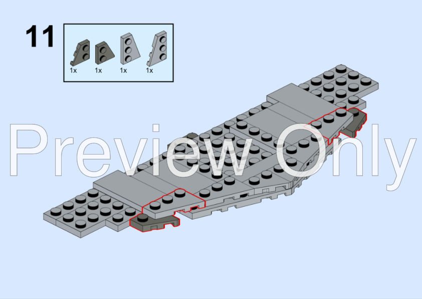 LEGO MOC-99914 PiXEL-DANs DIN DJARINs CUSTOM MODIFIED N-1