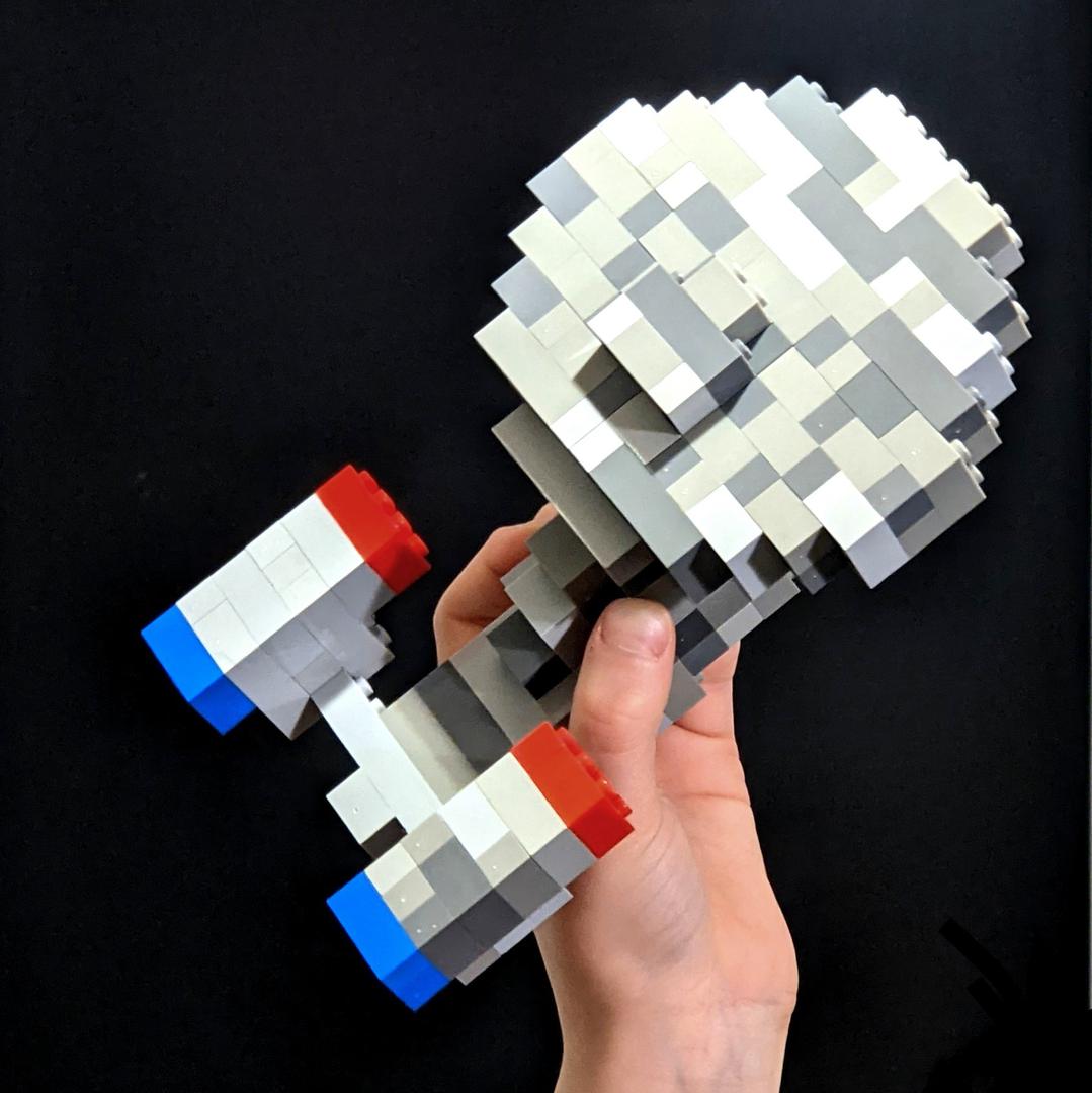 Enterprise NCC-1701-D with BRICKS only