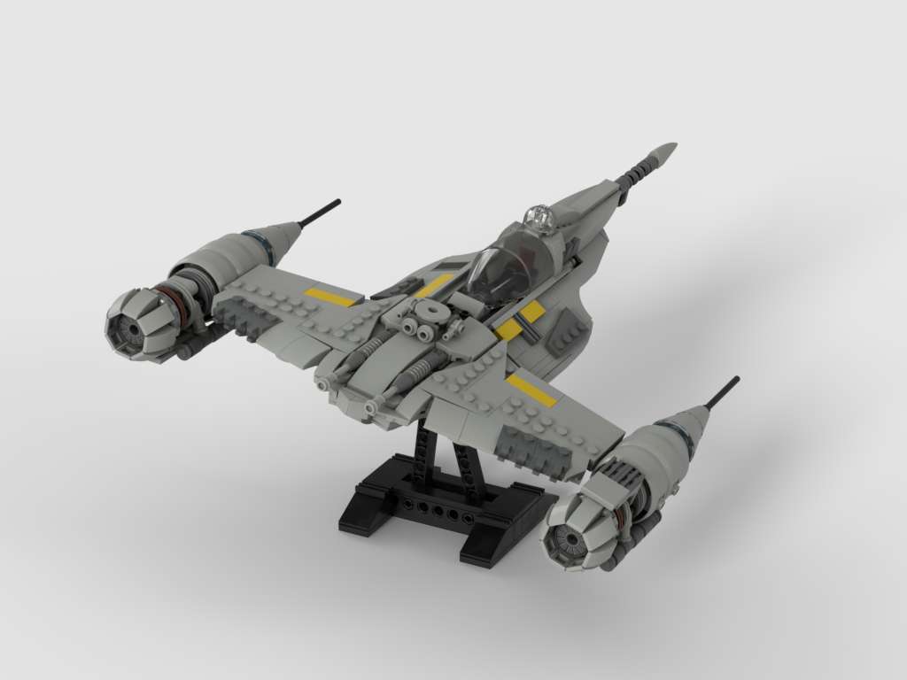 Din Djarin's modified N-1 - The book of Boba Fett