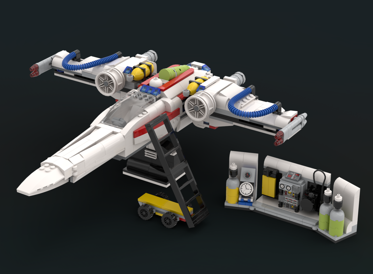 10274-1 ECTO Wing Starfighter alternate build