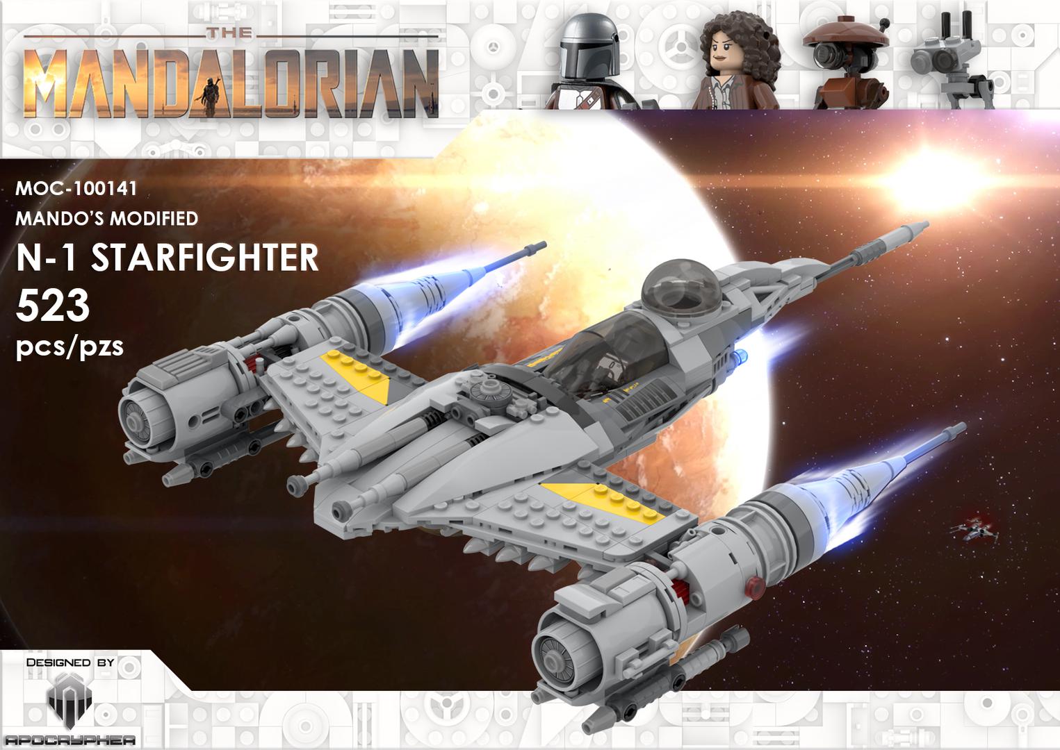The Mandalorian's Modified N1 Starfighter