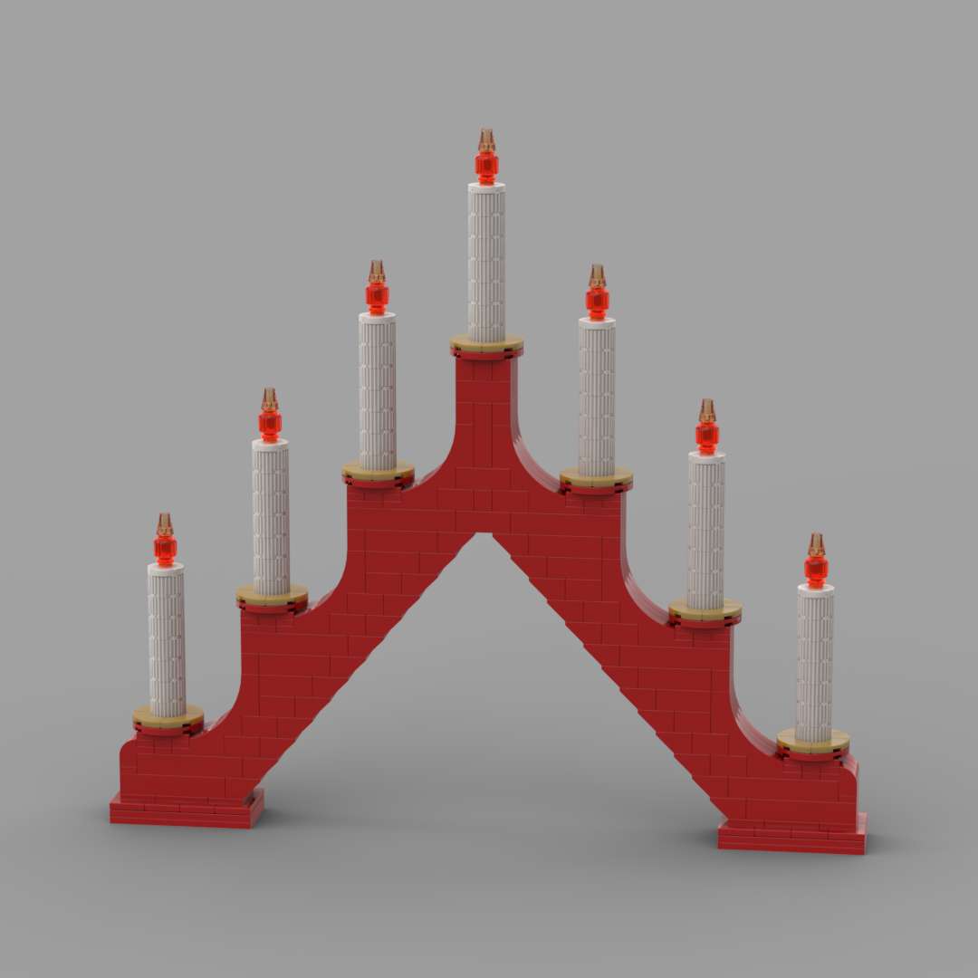 Swedish Advent Candelabra