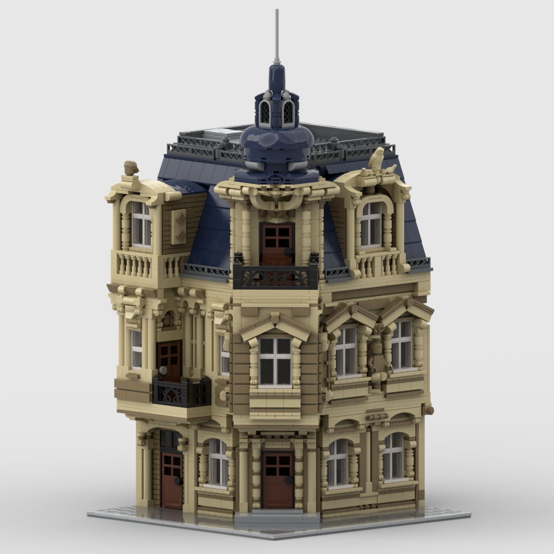 Beaux-Arts Modular Building without interior