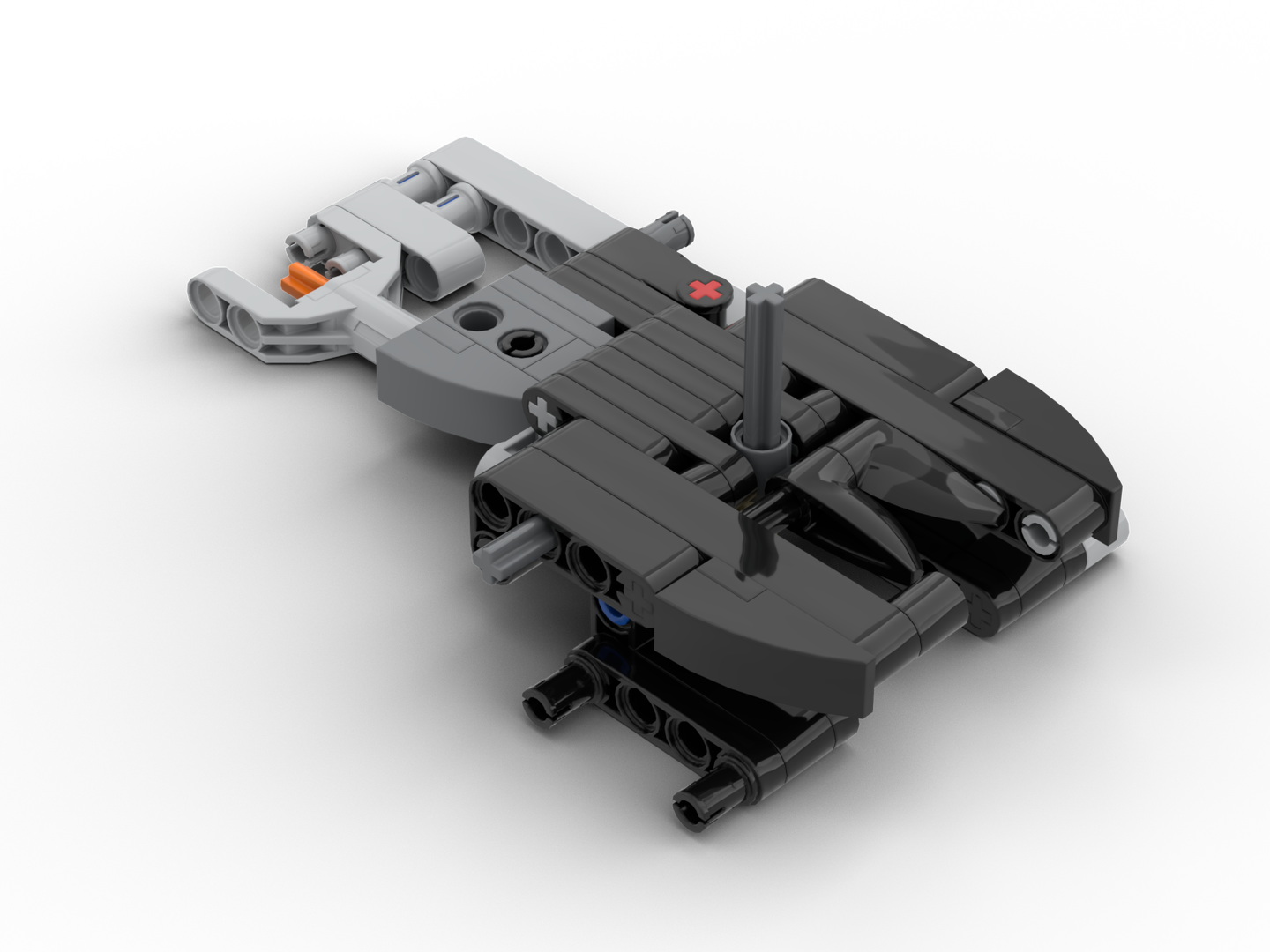 5th wheel/semi-trailer clutch - for remote controlled