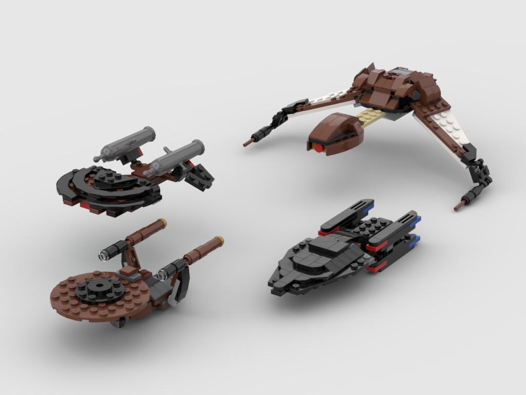 31109 - Star Trek ships alternate build