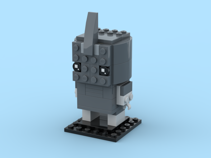40271 - Marvel Rhino Brickheadz alternate build