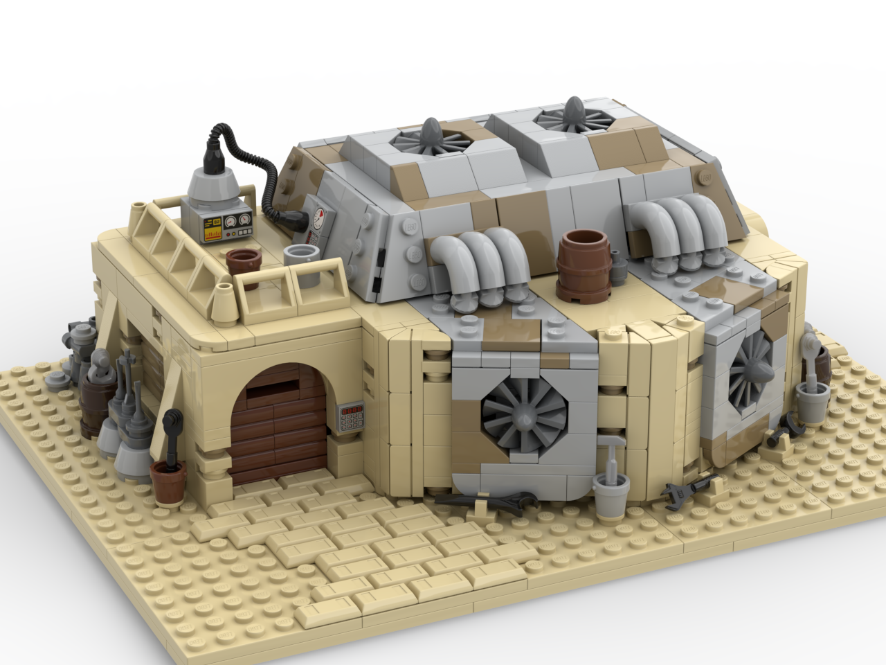 Tatooine Modular Building - Power Grid Control Room