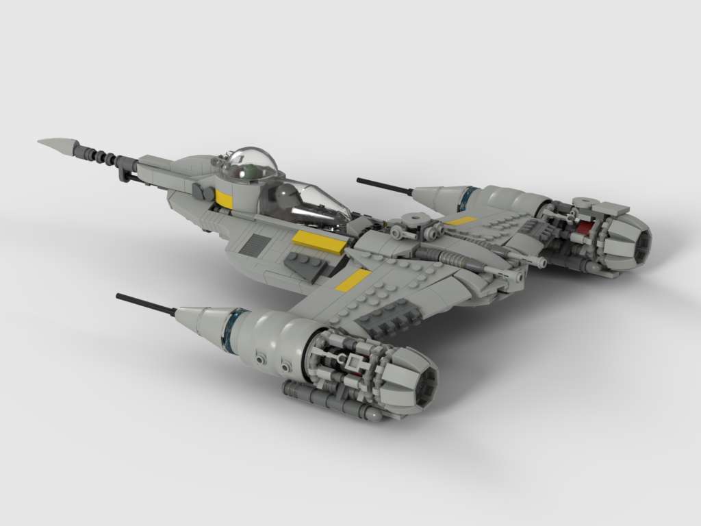 Din Djarin's modified N-1 V4 - The book of Boba Fett