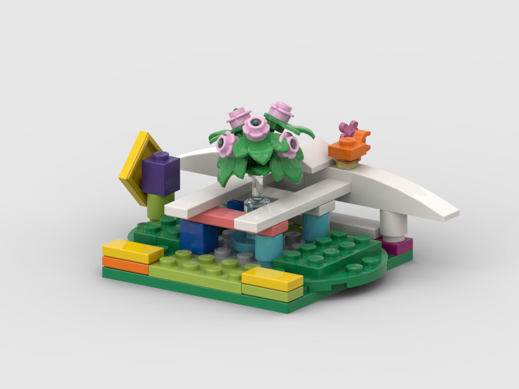 Little Flower Garden (MOC-100660) - LEGO MOC | MOC Tracker