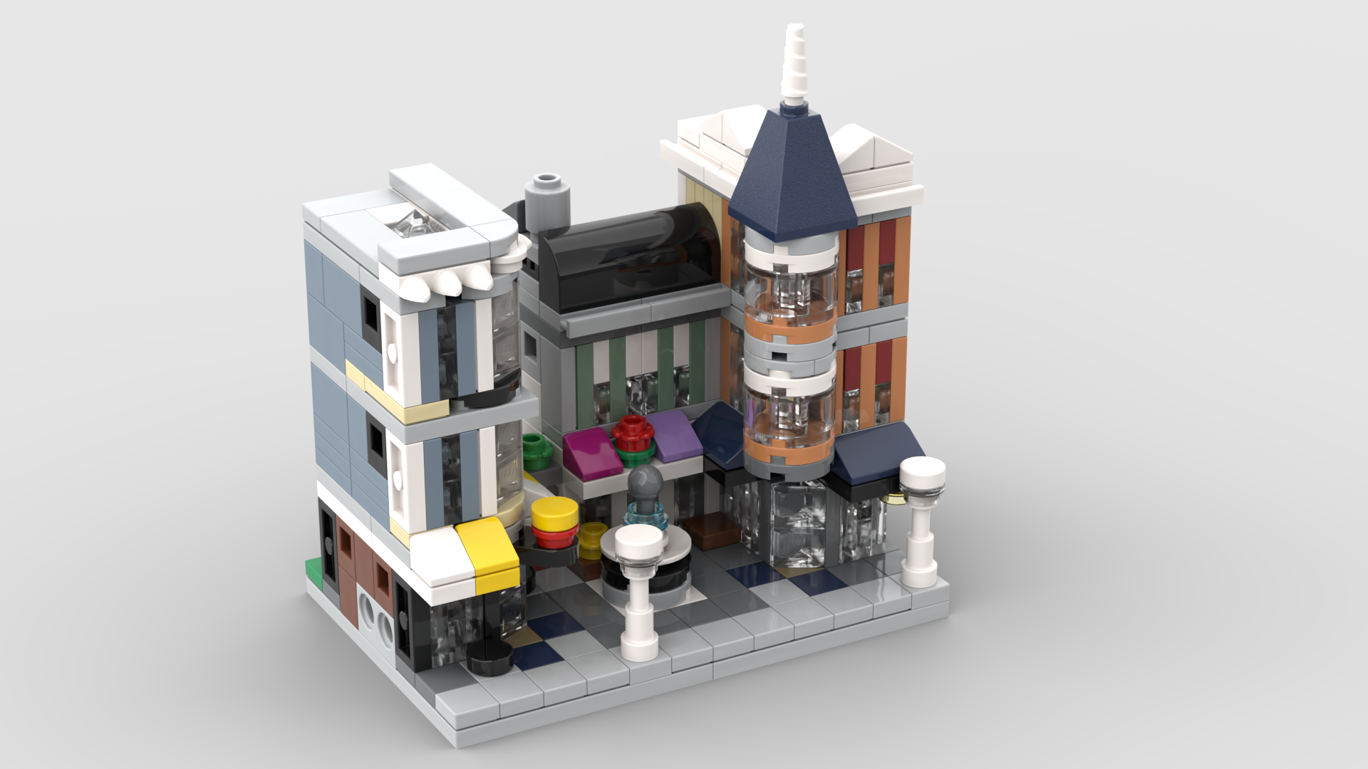 Mini Modular 10255 Assembly Square