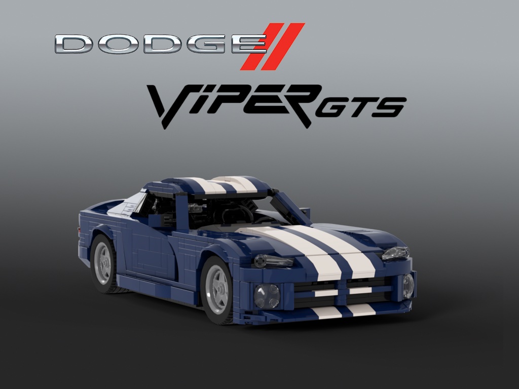 Dodge Viper GTS (1996-2002) - Dark blue version