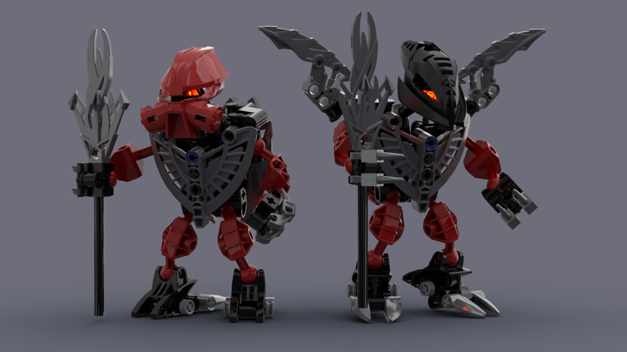 Bionicle-Turaga Dume/Makuta Teridax (Transformable model)