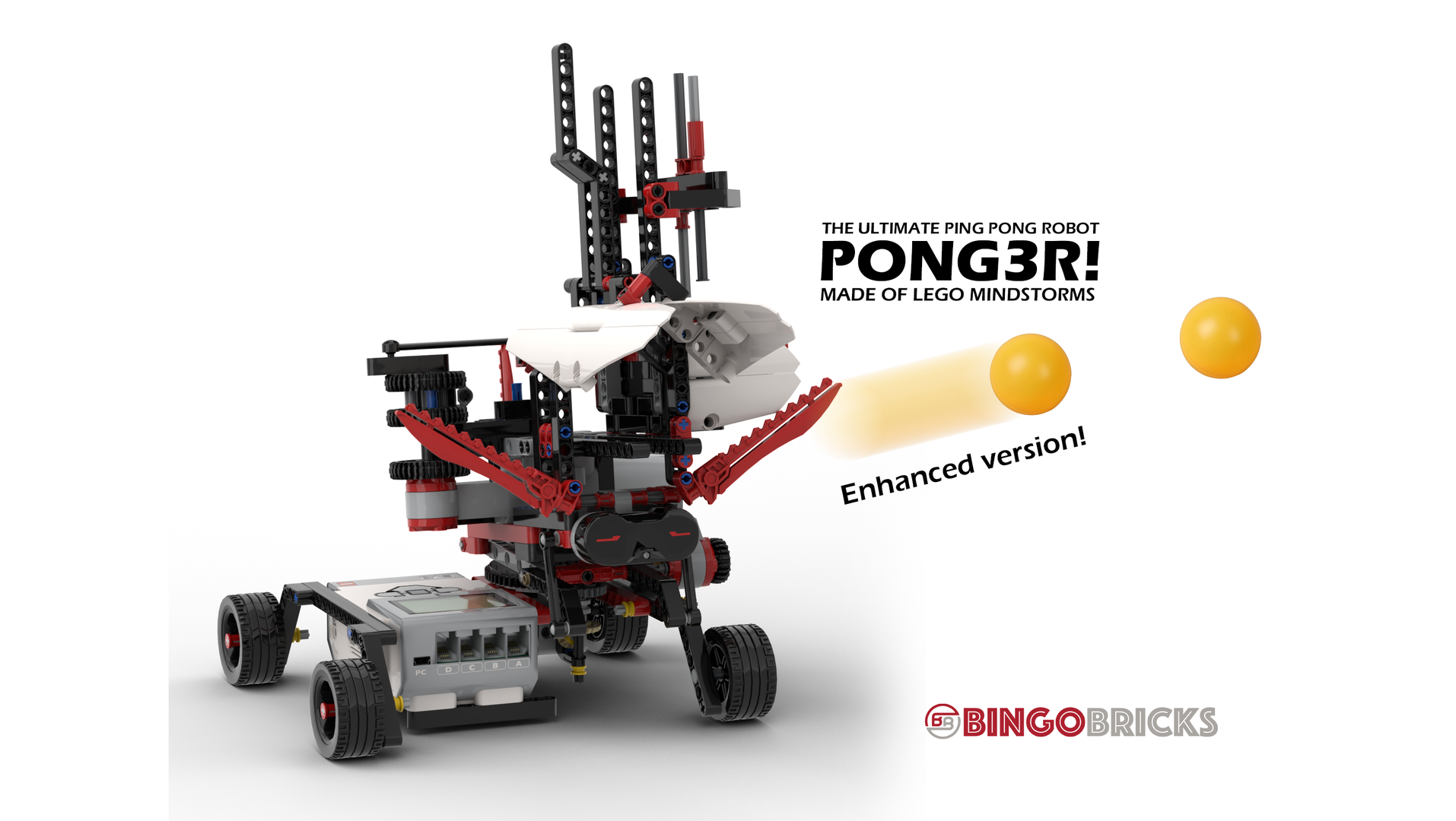PONG3R! - The ultimate ping pong robot!