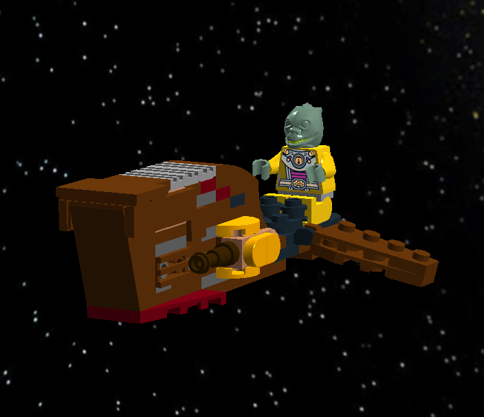 Microfighter YV-666 Bossk's Hound's Tooth