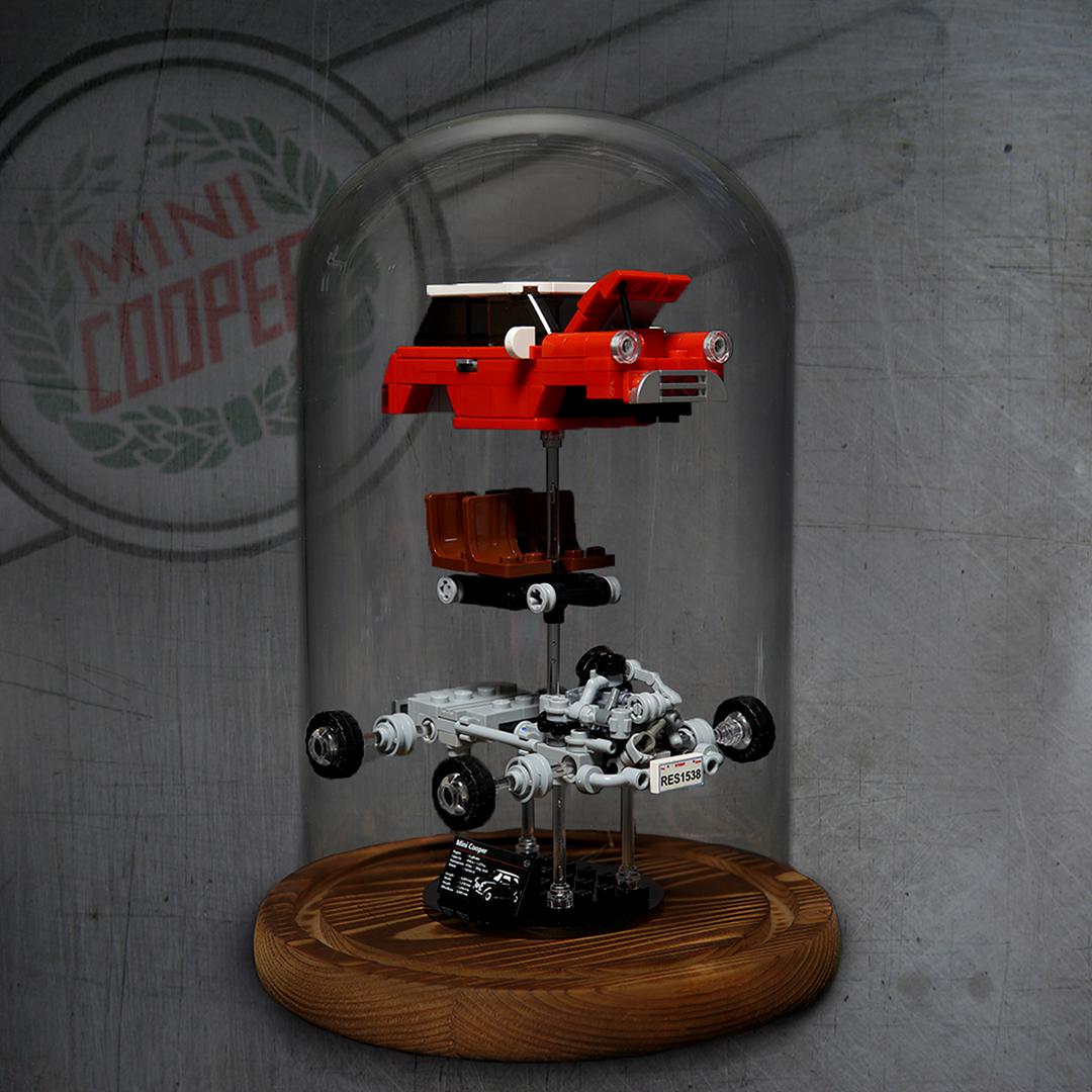 Exploded Mini Cooper