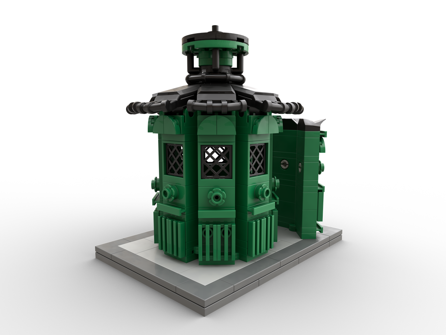 public nostalgia toilet - cafe octagon  /  Öffentliche nostalgie Toilette - Cafe Achteck