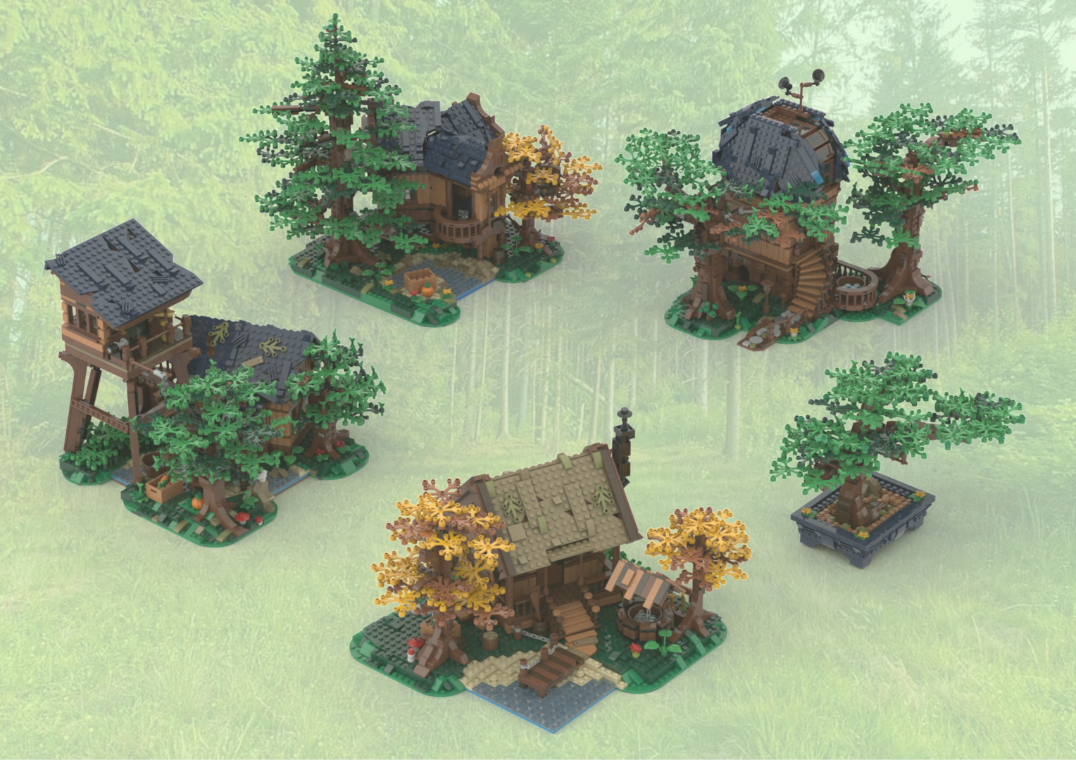 Tree House Forest Bundle alternate build