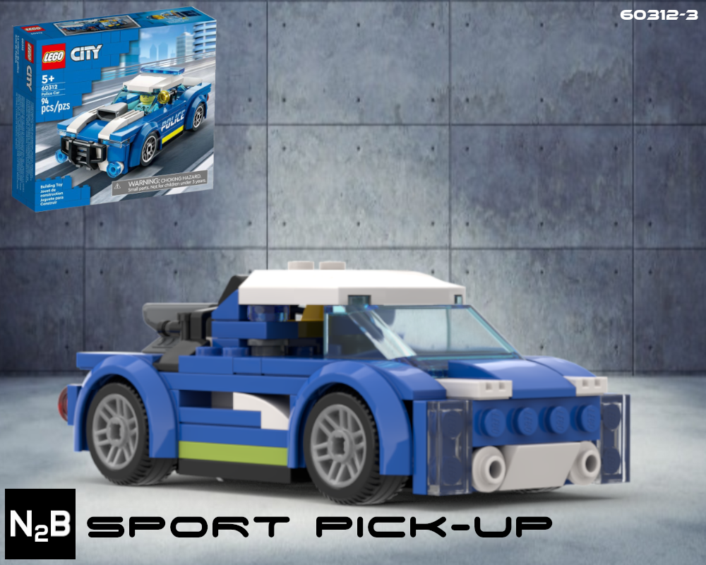 Sport Pick-Up - Alternate build 3 Lego 60312 alternate build