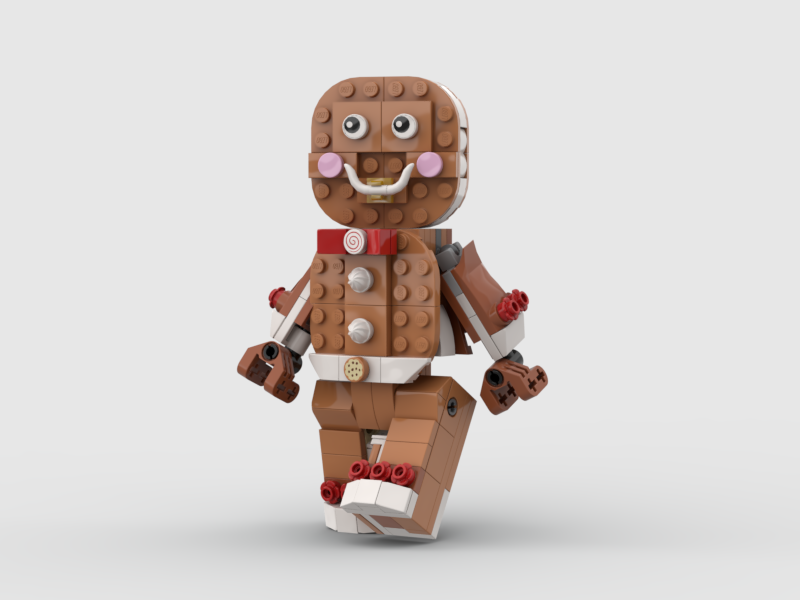 Buildable Gingerbread Man